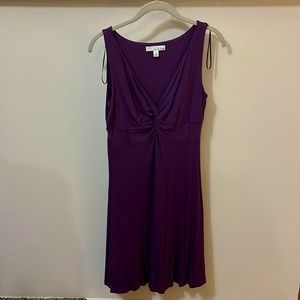 Lucy & Laurel Purple Mid Dress Size S